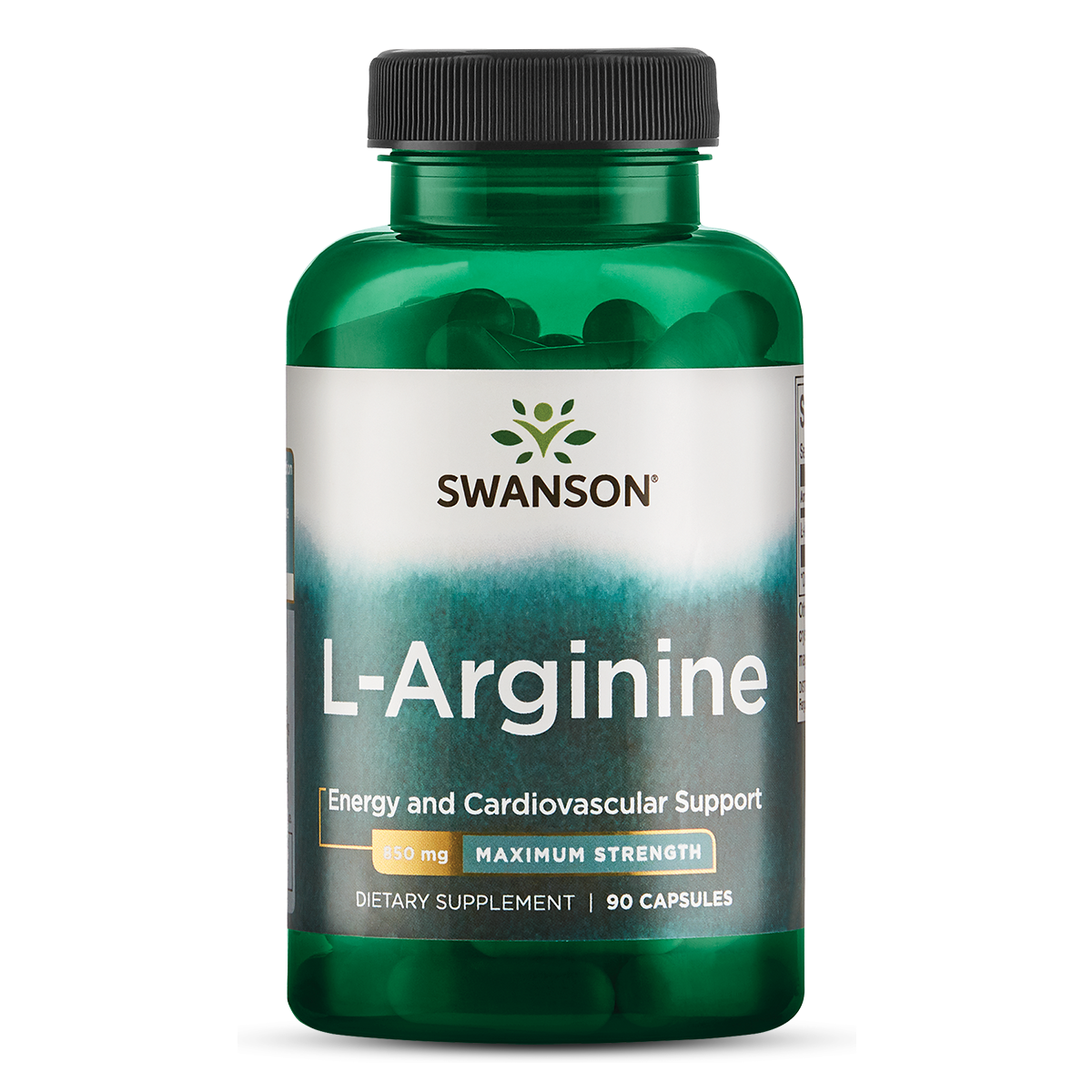 (SW1713)スワンソン マキシマムストレングス L-アルギニン 850 mg 90カプセル