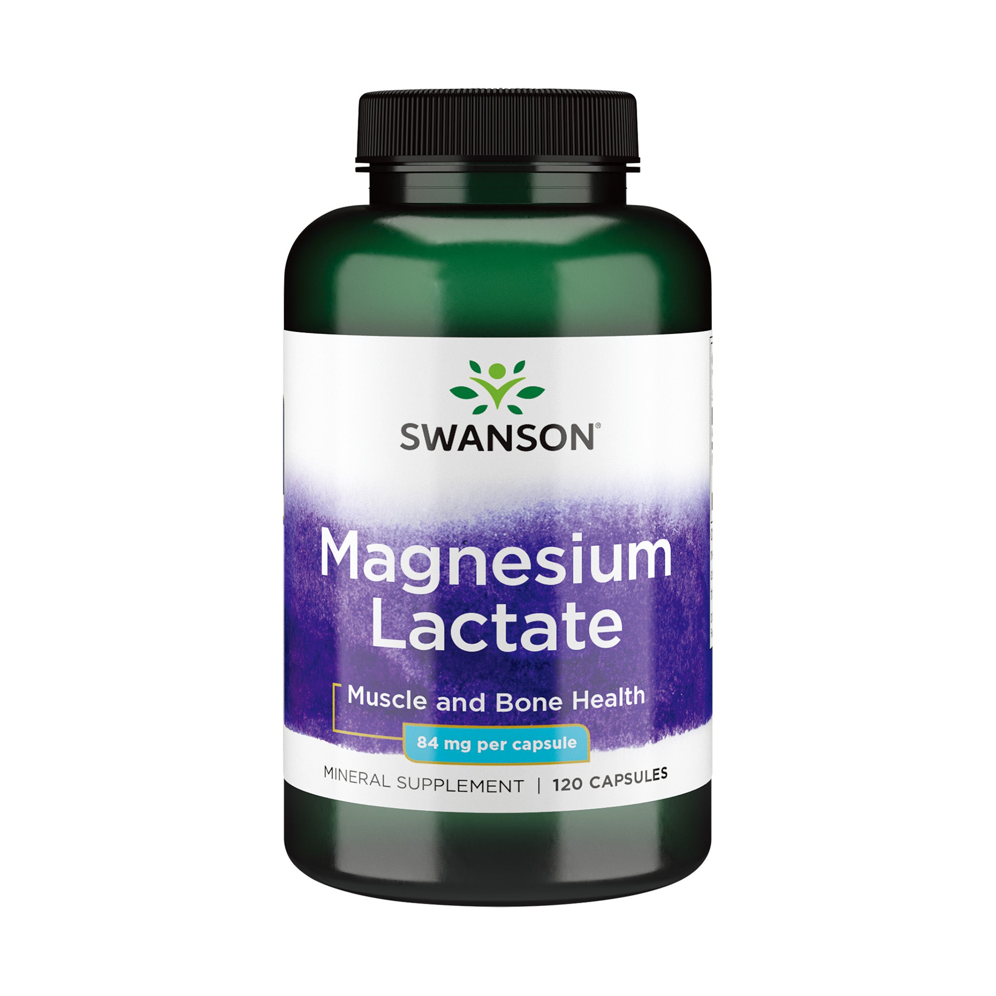 (SW1525)スワンソン 乳酸マグネシウム 84 mg 120カプセル