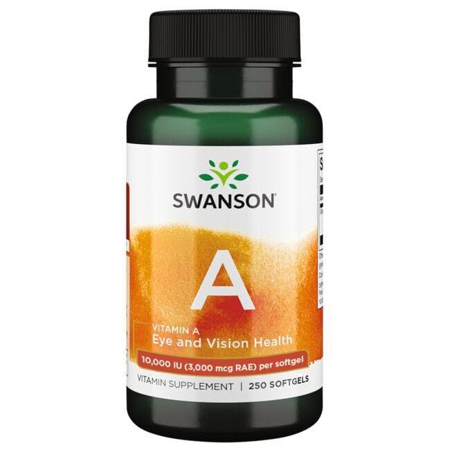 (SW001)ビタミンA 10,000 Iu (3,000 mcg Rae) 250粒