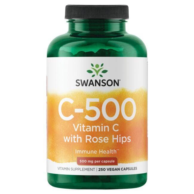 (SW102)C-500 - ローズヒップ入りビタミンC 500mg 250カプセル