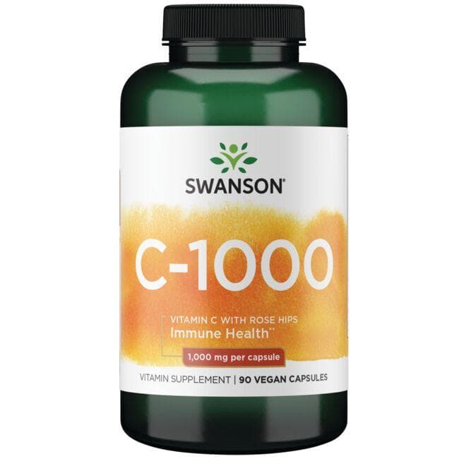 (SW1054)C-1000 - ローズヒップ入りビタミンC 1,000mg 90カプセル