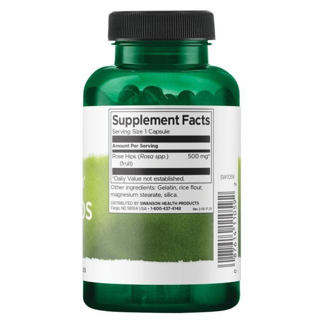 (SW1059)フルスペクトラムローズヒップ500mg 120カプセル