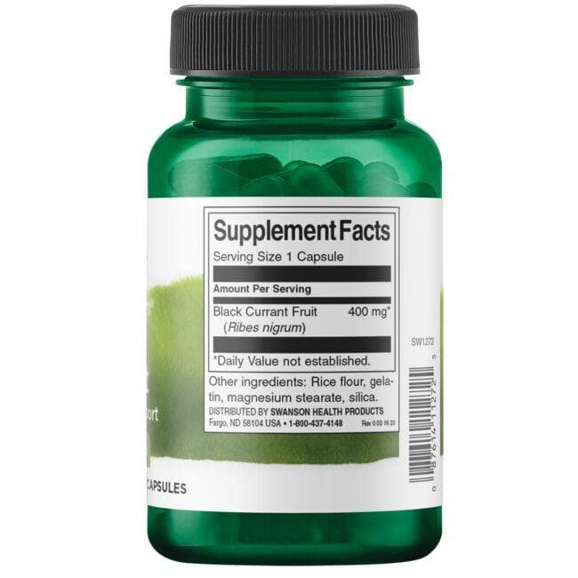 (SW1272)フルスペクトラムブラックカラント 400mg 60カプセル