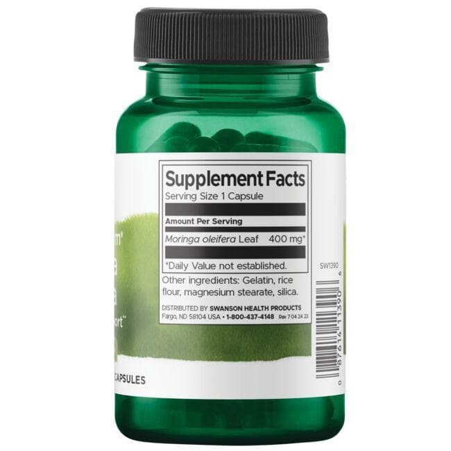 (SW1390)フルスペクトラムモリンガオレイフェラ 400mg 60カプセル