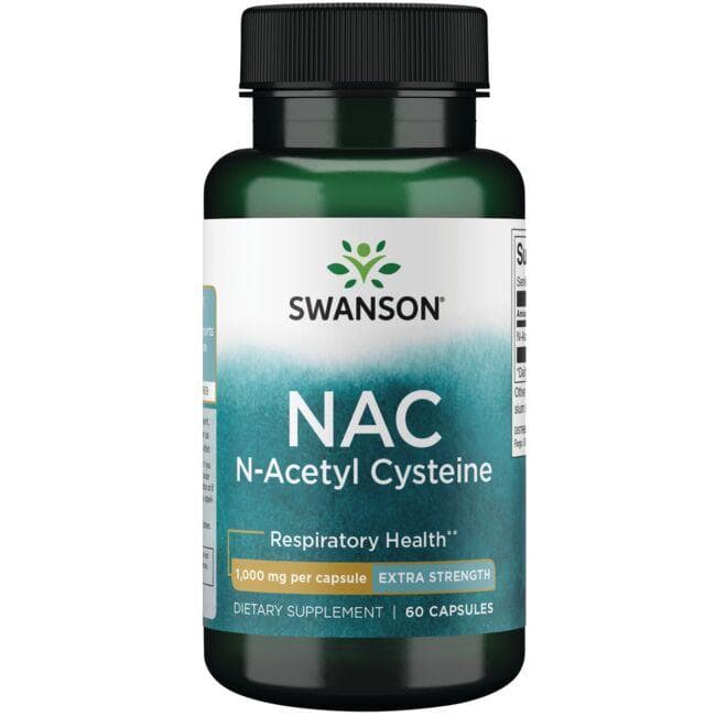 (SW1842)NAC N-アセチルシステイン - エクストラストレングス 1,000 mg 60カプセル
