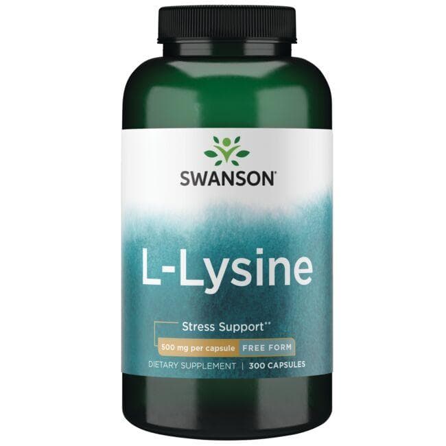 (SW269)L-リジン - フリーフォーム 500 mg 300カプセル