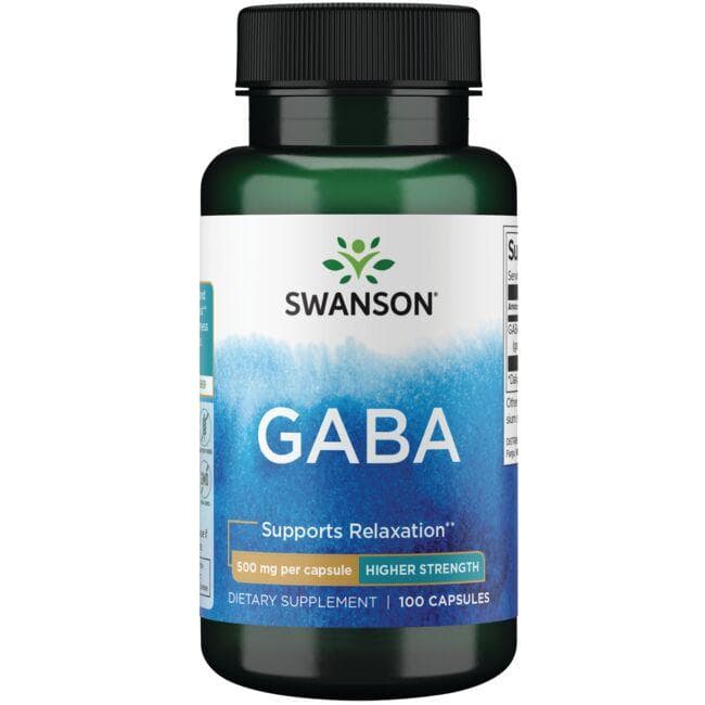 (SW872)GABA - 高効力 500 mg 100カプセル