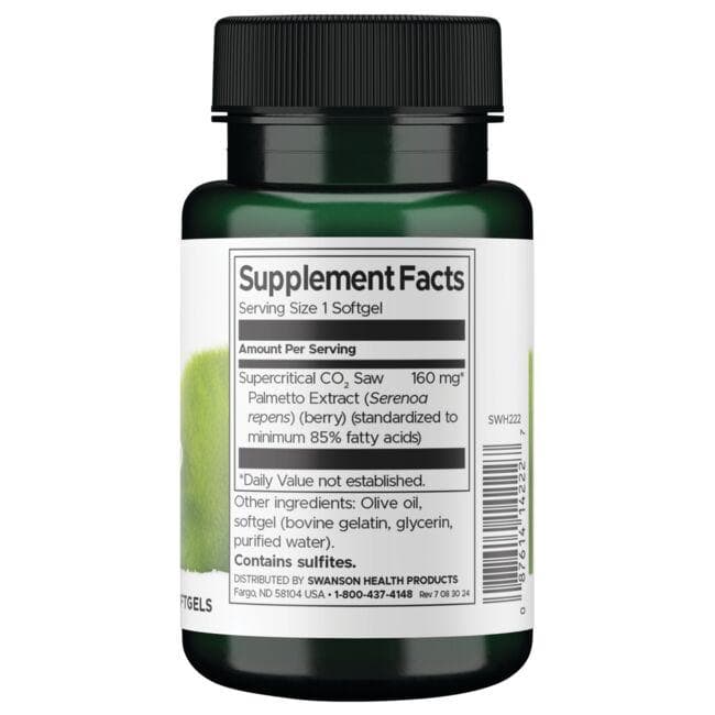 (SWH222)ノコギリヤシ 160mg 120粒