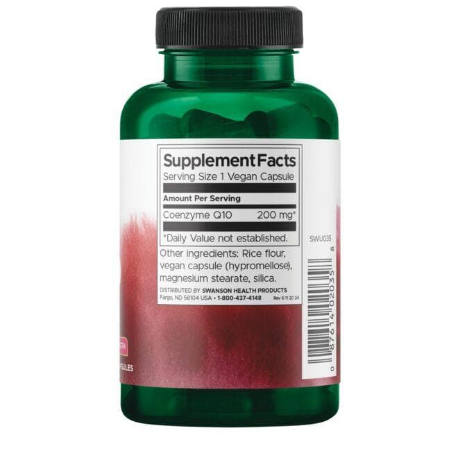 (SWU035)スワンソン コエンザイムQ10 - 最大強度 200 mg 90カプセル