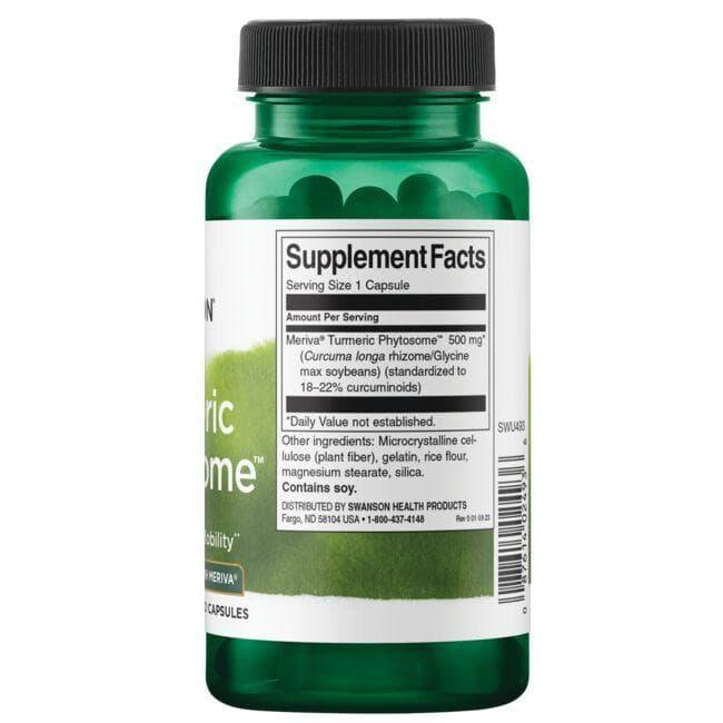 (SWU493)ターメリックフィトソーム（メリバ配合）500mg 60カプセル